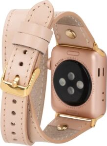 Apple Watch Uyumlu Deri Kordon 42-44-45MM Slim Dt Gt Nu1