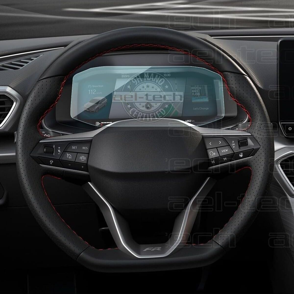Cupra Formentor Uyumlu 10.25 Inç Dijital Gösterge 9h Nano Ekran Koruyucu