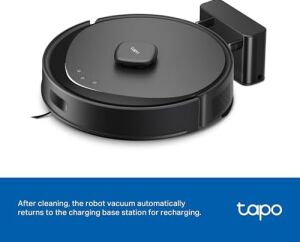 Tapo RVB102 | Robot Süpürge Şarj Ünitesi | RV30 Max & RV20 Max Serisi ile Uyumlu | Güç Kablosu Dahil