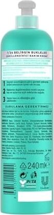 7/24 Belirgin Bukleler Saç Bakım Kremi 240 Mililitre