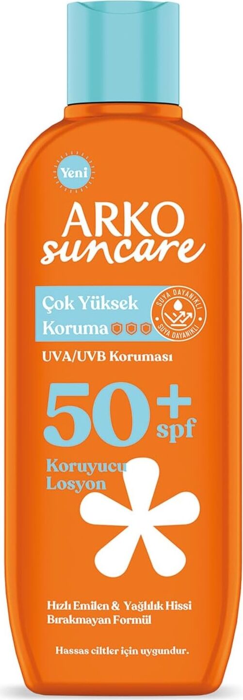 Güneş Bakım Sütü, SPF50+, 200 Mililitre