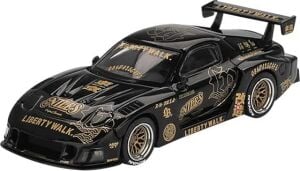 Sunrich MGT01101-R Mını Gt 1/64 Mazda Rx-7lb-Süper Siluet Fd-Nıles (Sağ Saplı) Bitmiş Ürün