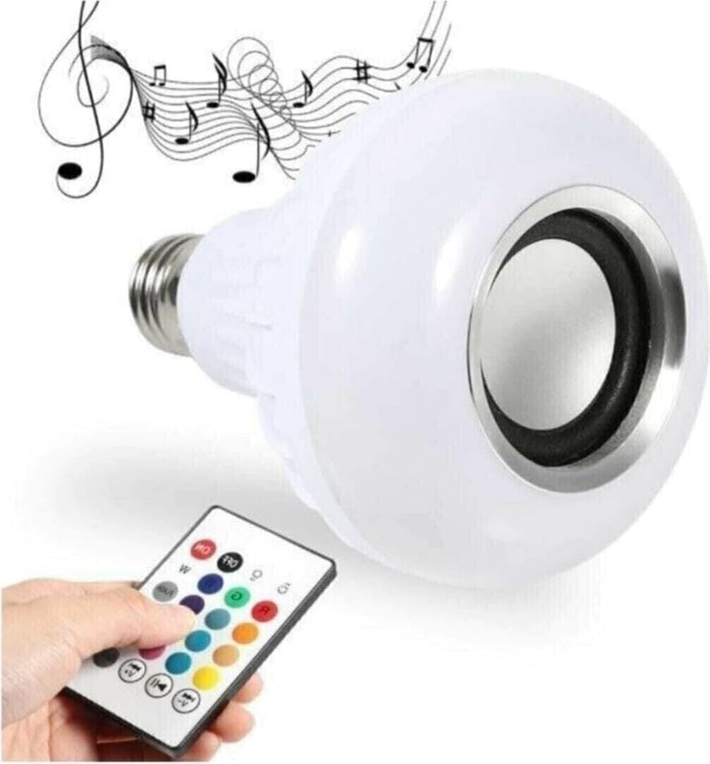 Pratik Kullanım Music Bulb Bluetooth Hoparlör Akıllı LED Ampul Lamba