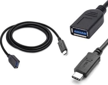 Uzun Type-C Otg 1 Metre Typec Otg 1 Metre Type C Erkek USB Dişi Kablo