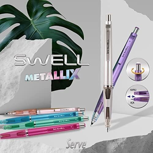 Swell Mekanik Kursun Kalem Metalik Mor 07MM