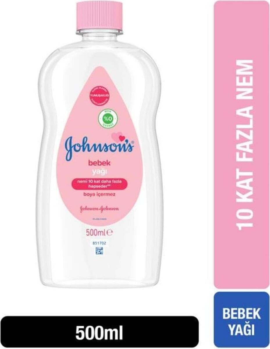 Baby, Bebek Yağı 500 Ml, JHN3574661631301, Pembe