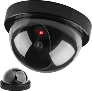Lorex Robotix RB-SK04 Caydırıcı Dome Kamera + Dikkat Kameralar Kayıtta Etiketi - Sahte Kamera