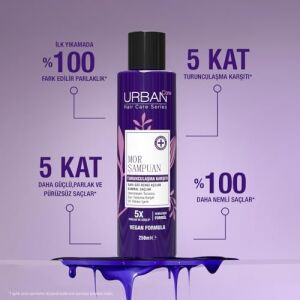 Care Turunculaşma Karşıtı Mor Saç Bakım ŞAMPUANI-250 Ml-Sülfatlı
