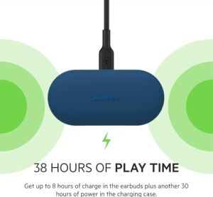 Soundform Play Kulak Içi Kulaklık, Mavi