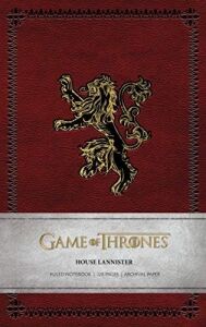 Game Of Thrones: House Lannister Ruled Notebook