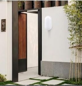 Balkon Lambası Teras Lambası  15W Beyaz Duvar Lambası Beyaz Işık Banyo Lambası Tavan Lambası (Beyaz)