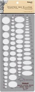 Pickett (Master Isometic Ellipse) - Master Isometric Ellipse Template (1266I)