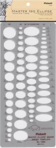 Pickett (Master Isometic Ellipse) - Master Isometric Ellipse Template (1266I)
