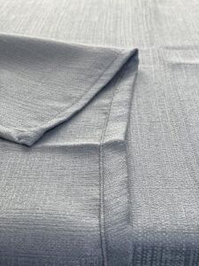Vi Ihlamur Keten Görünümlü, Su Geçirimsiz, Kayma Yapmayan Premium Masa Örtüsü (145 cm x 185 Cm, Bej)