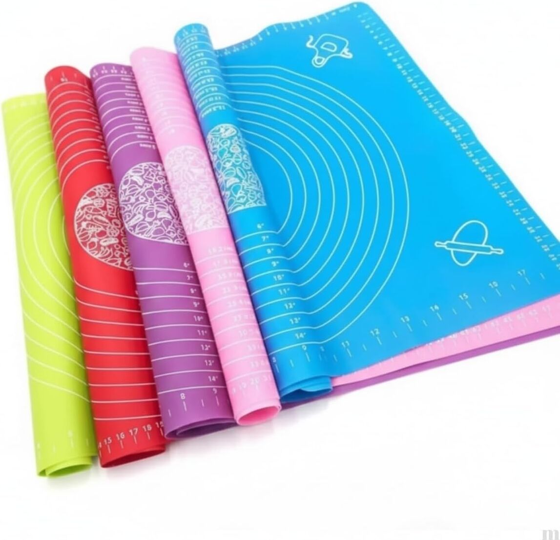 Silikon Hamur Matı 40X50 cm | Ölçülü Kaymaz Yapışmaz Mutfak Matı