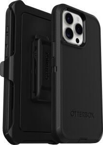 Defender Iphone 15 Pro Max Için Kılıf, Darbeye Dayanıklı, Düşmeye Dayanıklı, Ultra Sağlam, Koruyucu Kılıf, 5x Askeri Standartlara Göre Test Edilmiştir, Siyah