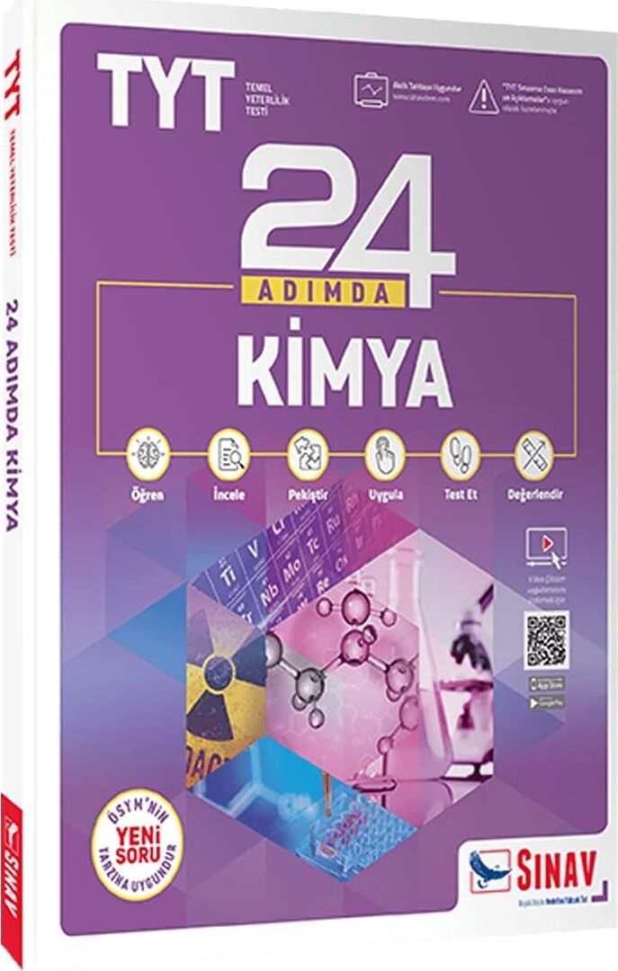 Tyt Kimya 24 Adımda Konu Anlatımlı Soru Bankası