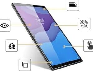 Tab M9 Ile Uyumlu Zore Tablet Temperli Cam Ekran Koruyucu, Renksiz