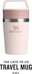 Cafe To-Go Travel Mug Termos Bardak, 0.23 Litre, Pembe Kuvars (Rose Quartz)