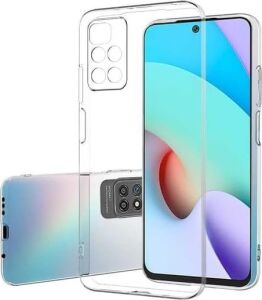 ile Uyumlu Şeffaf Clear Silikon Yüksek Kalite Darbeye Dayanıklı Şık Telefon Kılıfı (Xiaomi Redmi 10 2022)