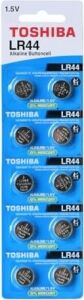 LR44 / 1154 / AG13 / A76 Düğme Piller Uzun Ömürlü - LR44 / 1154 / AG13 / A76 1,5 V Alkalin Pil, Işitme Cihazları, Saatler, Küçük Elektronik Cihazlar ve Daha Fazlası Için - Madeni Para Pil