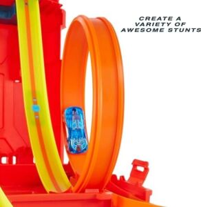 Track Builder Unlimited™ Benzin Bidonu Akrobasi Seti  Track Builder Unlimited™ Benzin Bidonu Akrobasi Seti, 6 Yaş ve Üzeri Çocuklar Için Hediye HDX78