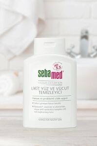Hassas Ciltler Için Pentavitin Nemlendirici Etkili Yüz ve Vücut Temizleme Jeli 200 ml