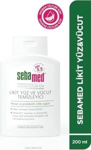 Hassas Ciltler Için Pentavitin Nemlendirici Etkili Yüz ve Vücut Temizleme Jeli 200 ml