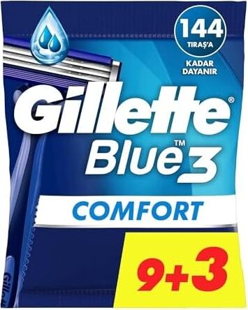 Blue3 Kullan At Erkek Tıraş Bıçağı 9+3 Adet