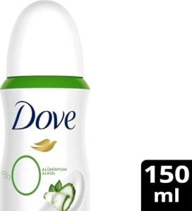 Kadın Deodorant%0 Alüminyum Salatalık & Yeşil Çay 150ML