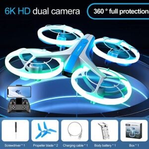 4D-V33 LED Işıklı Dron