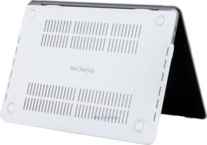 MacBook Air M1 Kılıfı A2337 A2179 A1932 Uyumlu 13.3 Inç Çiçek Desenli Hard Case Sert Kapak Mat Uv Baskılı Ince Hafif MacBook Air Kılıfı Beyaz