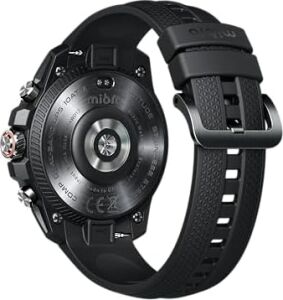 Gs Explorer Akıllı Izle, 1.34 Inç Yuvarlak Amoled Ekran 150&APOS;DEN Fazla Spor Modunu Destekler, 5 Uydu ile Çift Frekanslı Gps ve 100 Metreye Kadar Su Geçirmez Seviye, Obsidian Siyah- 12 Ay Garanti