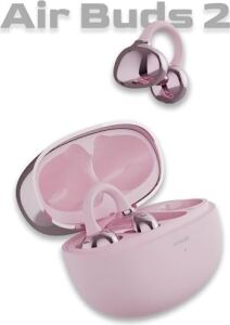 Mioji Air Buds 2 Kablosuz 5.4 Ios Android Windows Pc ve Tüm Telefonlar ile Uyumlu Bluetooth Kulaklık - Pembe