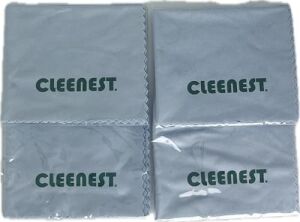 Yüksek Kaliteli Kaşmir Ipliğinden Üretilmiş Temizleme Bezi Gözlük Temizleme Bezi Ekranlar, Tabletler Için, 4 Adet, (15 x 18 Cm) Turkuaz