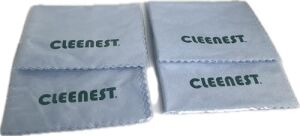 Yüksek Kaliteli Kaşmir Ipliğinden Üretilmiş Temizleme Bezi Gözlük Temizleme Bezi Ekranlar, Tabletler Için, 4 Adet, (15 x 18 Cm) Turkuaz