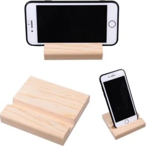 Ahşap Cep Telefonu ve Tablet Standı