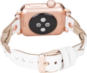 Apple Watch Uyumlu Deri Kordon Wanda 38-40-41MM Rt F3