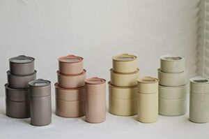 One Seramik Saklama Kabı Gri 200ML D-NEONE020-07