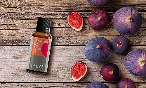 Incir Çekirdeği Yağı, Soğuk SIKIM,%100 Saf ve Doğal, 20 ml