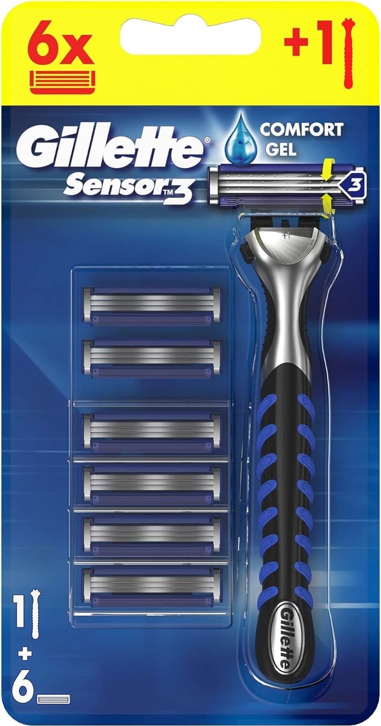 Sensor3 Tıraş Makinesi Plus 6 Bıçak