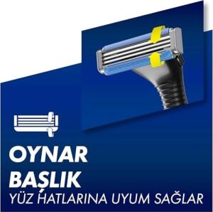 Sensor3 Tıraş Makinesi Plus 6 Bıçak