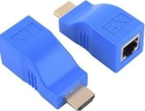 4971 HDMI RJ45 Cat5 6 Extender Uzatıcı Uzatma Aparatı Adaptör