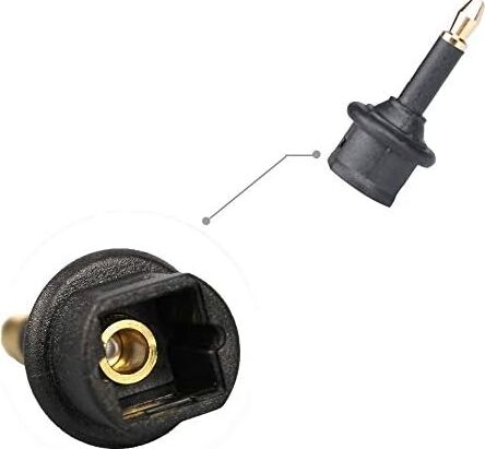 4430 Toslink To Mini Toslink Adaptör Çevirici Dönüştürücü