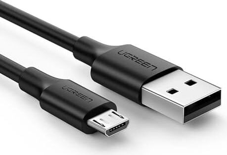 2.0 A Usb-A & Micro USB Data ve Şarj Kablosu, 50 Santimetre, Siyah, ACBUGN60135