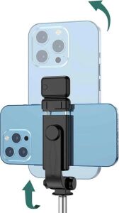 Tripod Selfie Çubuğu Bluetooth Kumandalı Kablosuz LED Işıklı