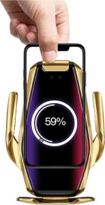 Akıllı Araç Içi Telefon Tutucu Kablosuz Şarj ve Otomatik Açılır Kapanır Sistem