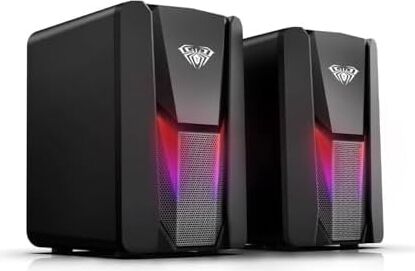 Aula N-108 1+1 Usb/aux 2.0 Rgb Masaüstü Gaming Oyuncu Hoparlör Speaker Ses Sistemi