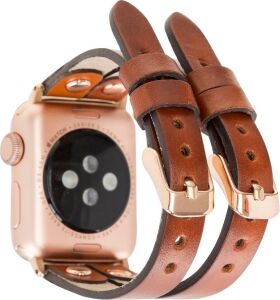 Apple Watch Uyumlu Deri Kordon Ely Double Tour RST2EF