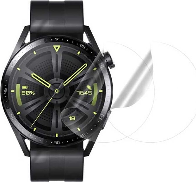 Watch Gt 3 ile Uyumlu 46MM Ekran Koruma Tpu  Watch Gt 3 ile Uyumlu  Body Ekran Koruma Şeffaf